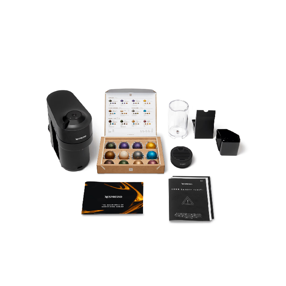 מכונת קפה Nespresso Vertuo Pop GDV2-IL-BK-NE - צבע שחור אחריות יבואן הרשמי
