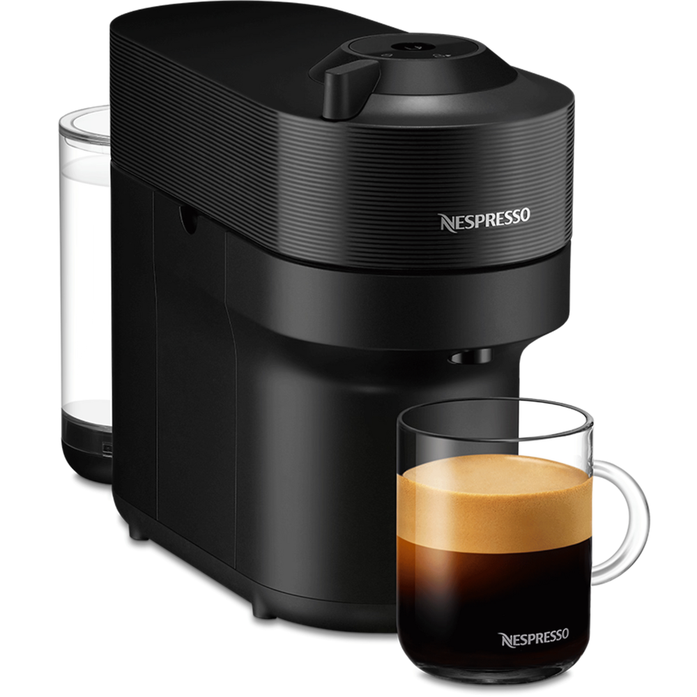 מכונת קפה Nespresso Vertuo Pop GDV2-IL-BK-NE - צבע שחור אחריות יבואן הרשמי