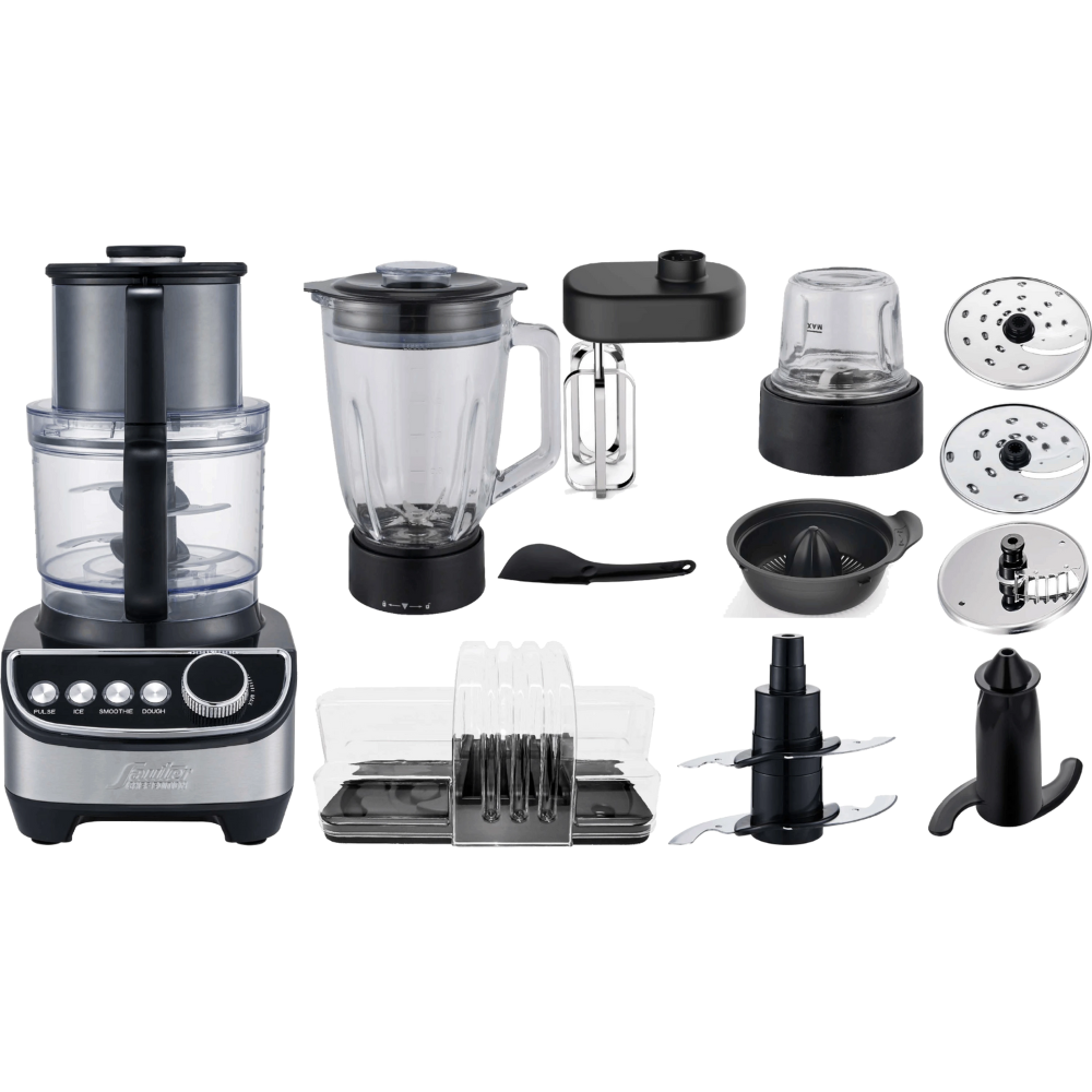 מעבד מזון מקצועי בעל פתח רחב Sauter FPS9988 - צבע כסוף אחריות ע"י - יבואן הרשמי