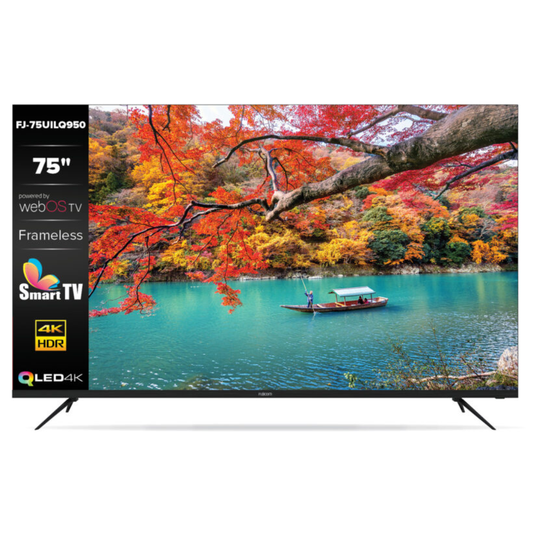 טלוויזיה "QLED 4K 75 פוג'יקום דגם FJ-75UILQ950 - יבואן רשמי