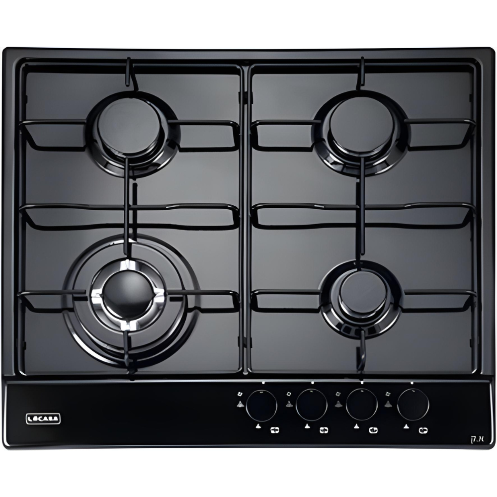כיריים גז אמייל 60 ס"מ לקאזה דגם LCT60B שחור - יבואן רשמי