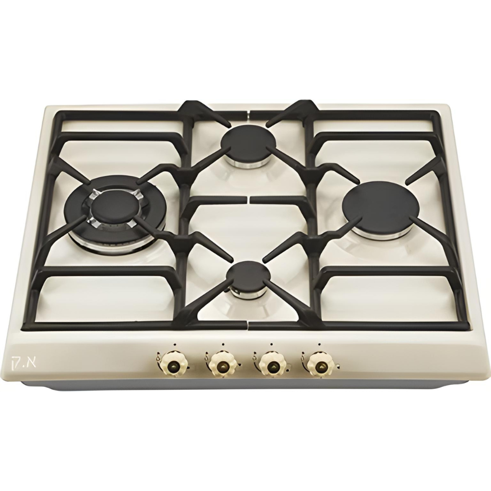 כיריים גז אמייל 60 ס"מ לקאזה דגם LCT601RCFB קרם כפרי - יבואן רשמי