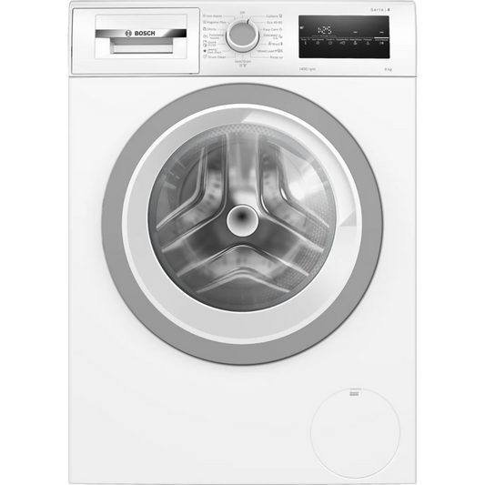 מכונת כביסה פתח חזית 9 ק''ג 1400 סל''ד תוצרת פולין Bosch Serie 4 WAN28289IL - יבואן רשמי