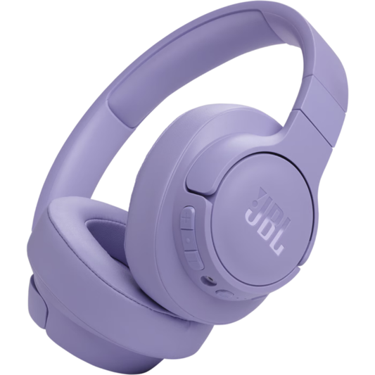 אוזניות קשת אלחוטיות JBL Tune 770NC ANC - צבע סגול שנה אחריות ע"י - יבואן הרשמי