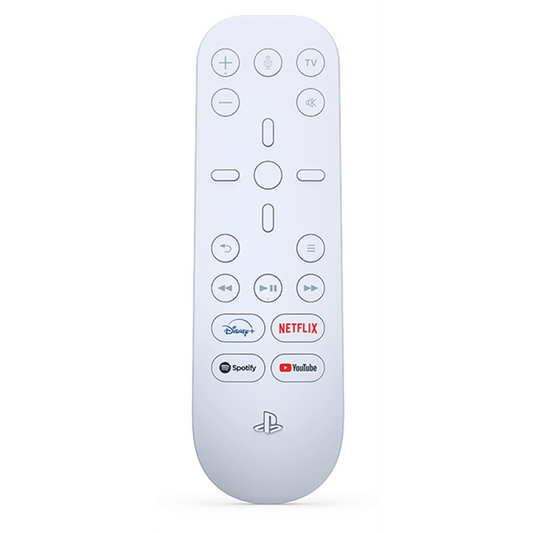 שלט מדיה מקורי לקונסולת Sony Playstation 5 - צבע לבן שנה אחריות ע"י - יבואן הרשמי