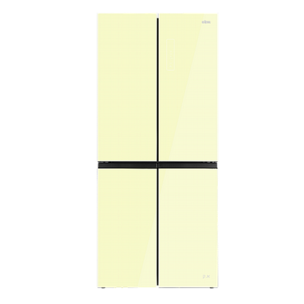 מקרר 4 דלתות General ג’נרל דגם GE470CG זכוכית קרם - יבואן רשמי