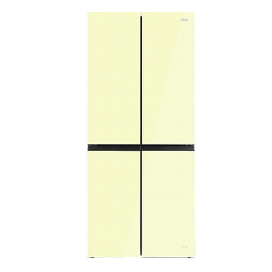 מקרר 4 דלתות General ג’נרל דגם GE470CG זכוכית קרם - יבואן רשמי