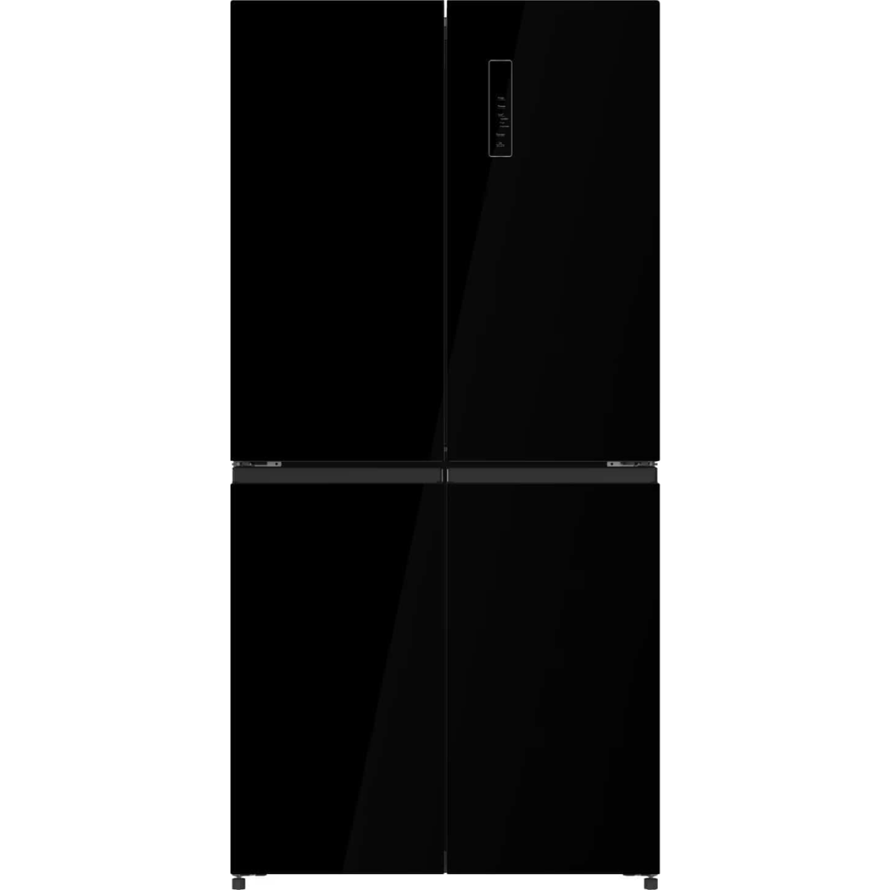 מקרר 4 דלתות General ג’נרל דגם GE551BG זכוכית שחורה - יבואן רשמי