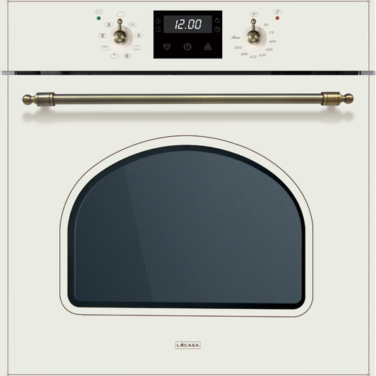 תנור בנוי 60 ס"מ לקאזה דגם LCT670RCCR קרם - יבואן רשמי