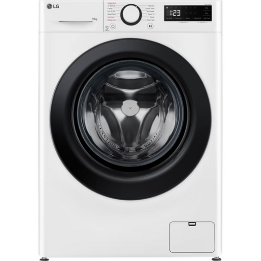מכונת כביסה 10 ק"ג LG WF10014WB AI DD 6 Motion במהירות 1400 סל"ד - יבואן רשמי