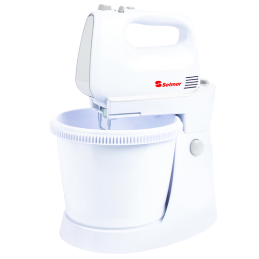 מיקסר 2 ב-1 Selmor SE-86 - צבע לבן אחריות ע"י - יבואן הרשמי