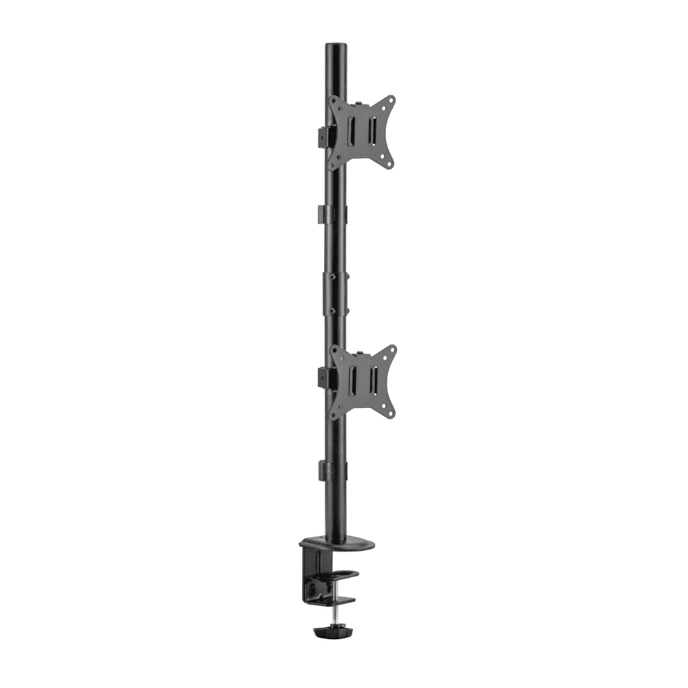 זרוע שולחנית דו מפרקית ל4 מסכי מחשב עד “32 Lumi Legend / Brateck LDT66-C048 - יבואן רשמי
