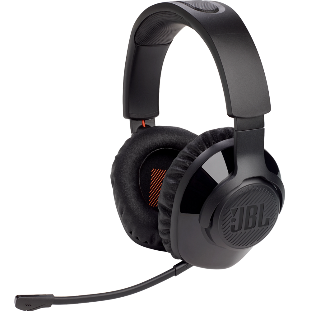 אוזניות גיימינג אלחוטיות JBL Quantum 350 - צבע שחור שנה אחריות ע"י - יבואן הרשמי
