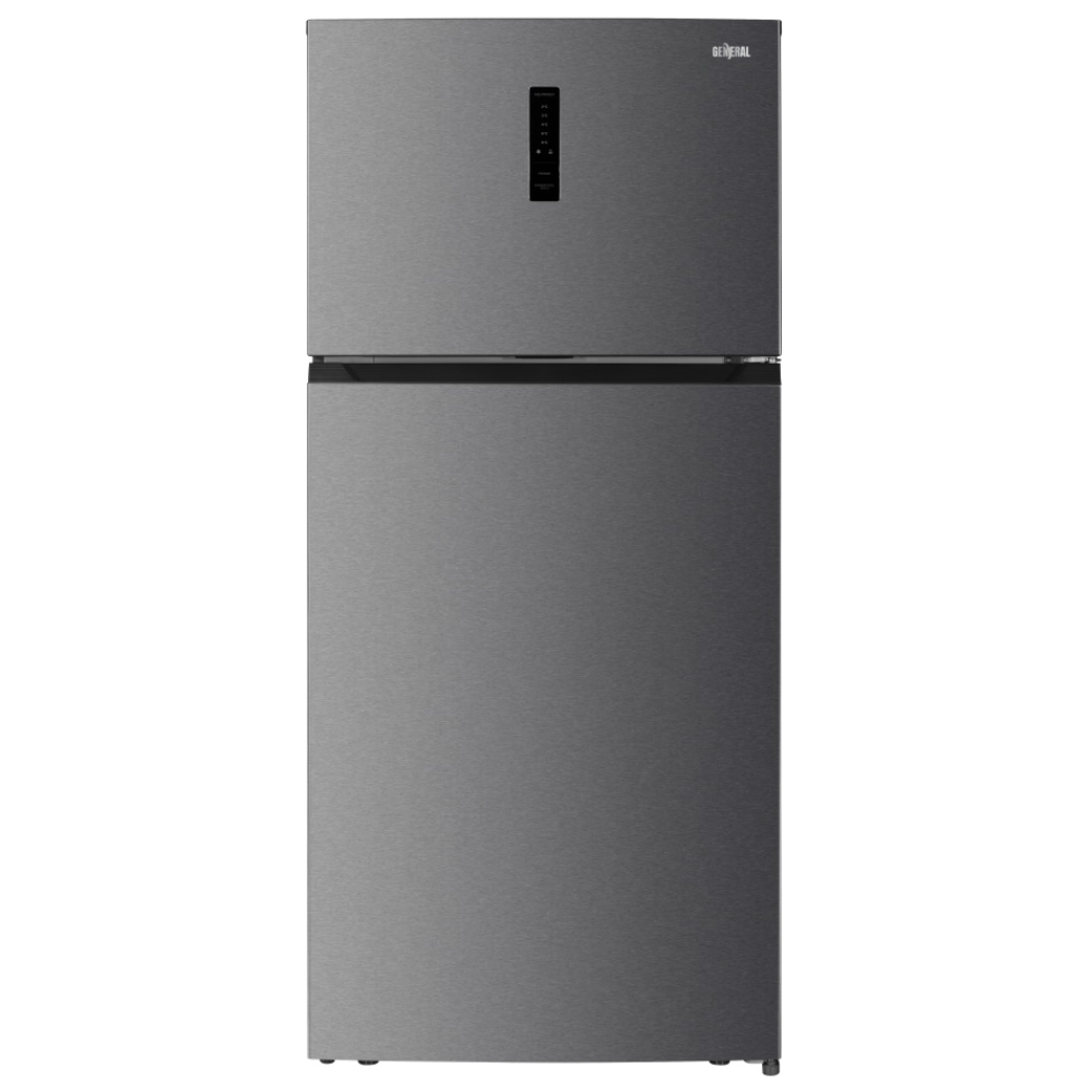 מקרר מקפיא עליון - 480 ליטר General GE64BIX נירוסטה מושחרת - יבואן רשמי