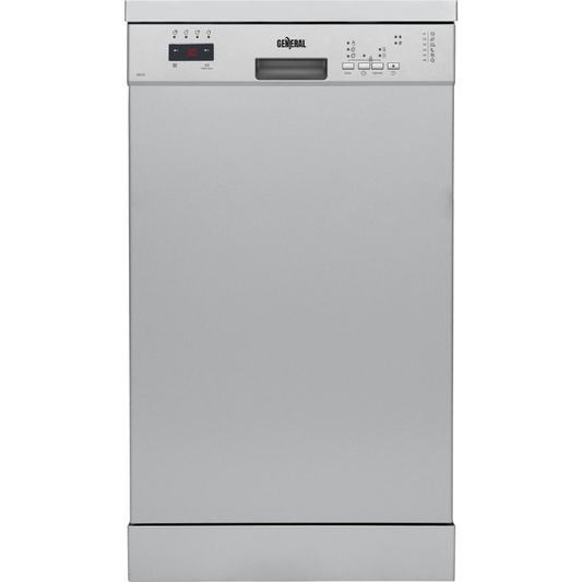 מדיח כלים עומד 45 ס"מ ג'נרל דגם GE45 כסוף - יבואן רשמי