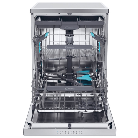 מדיח כלים רחב 16 מערכות כלים Candy CF6B2S3PSX כסוף - יבואן רשמי