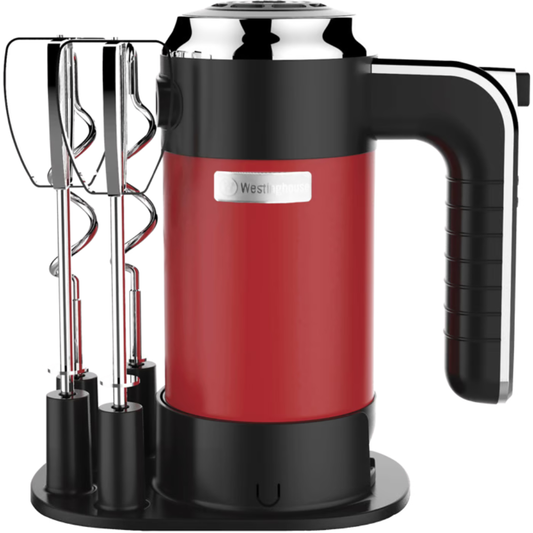 מיקסר ידני דיגיטלי רטרו Westinghouse WKHM-250R - צבע אדום אחריות ע"י - יבואן הרשמי