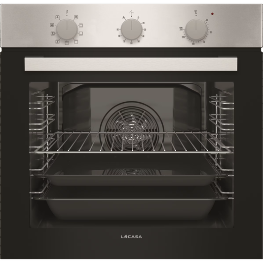 תנור בנוי 60 ס"מ לקאזה דגם LCN60IX נירוסטה - יבואן רשמי