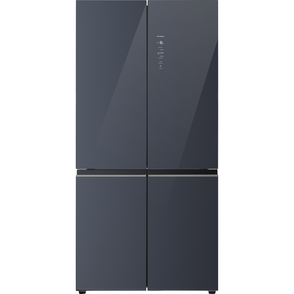 מקרר 4 דלתות ג'נרל דגם GE780GRGR זכוכית אפורה - יבואן רשמי