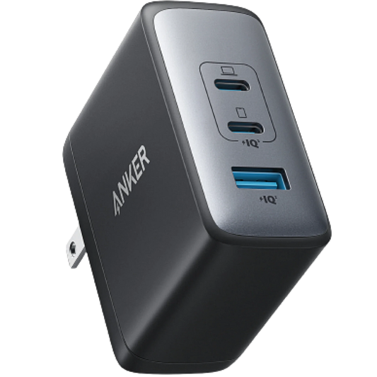 מטען קיר Anker 736 Nano 100W USB-C - צבע שחור שנה אחריות ע"י - יבואן הרשמי