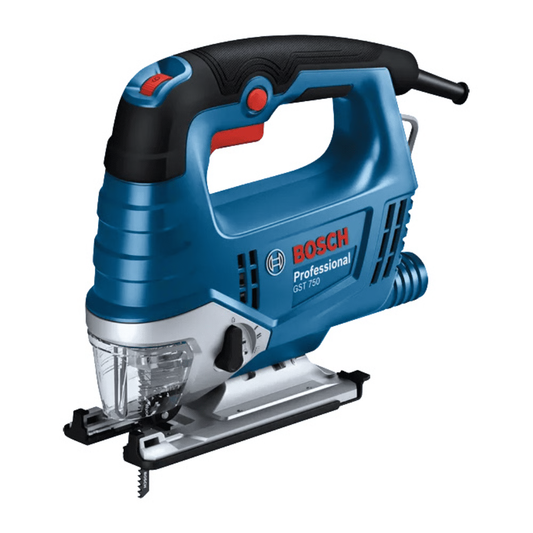 מסור אנכי / גיקסו חשמלי בוש 520W עם החלפת להבים מהירה דגם: GST 750