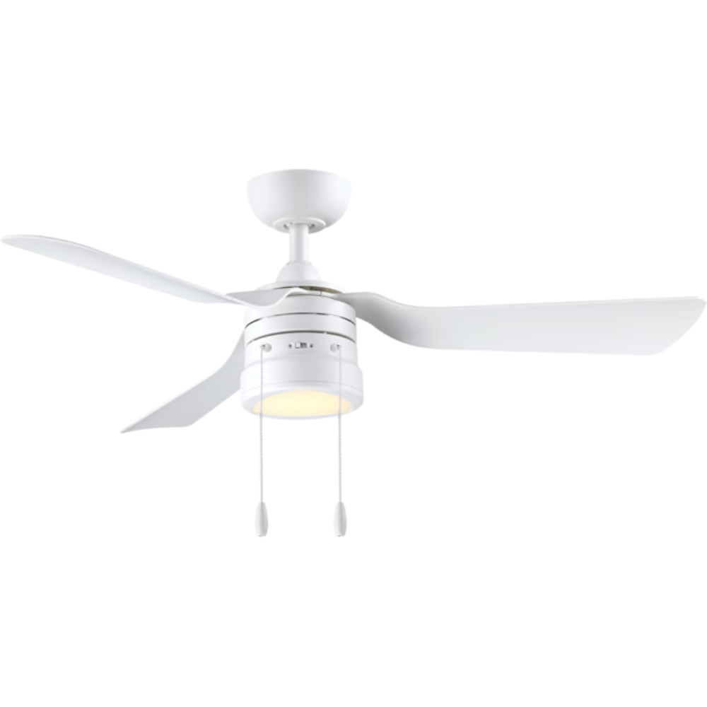 מאוורר תקרה 44" 4 Star Pro - צבע לבן אחריות ע"י - יבואן הרשמי