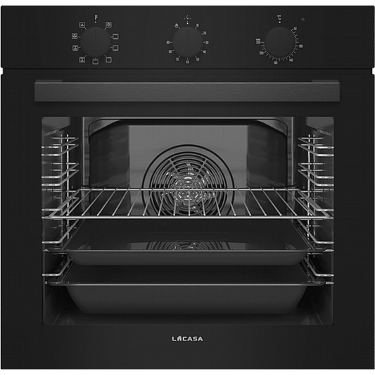 תנור בנוי - 73 ליטר Lacasa LCN60BG שחור - יבואן רשמי