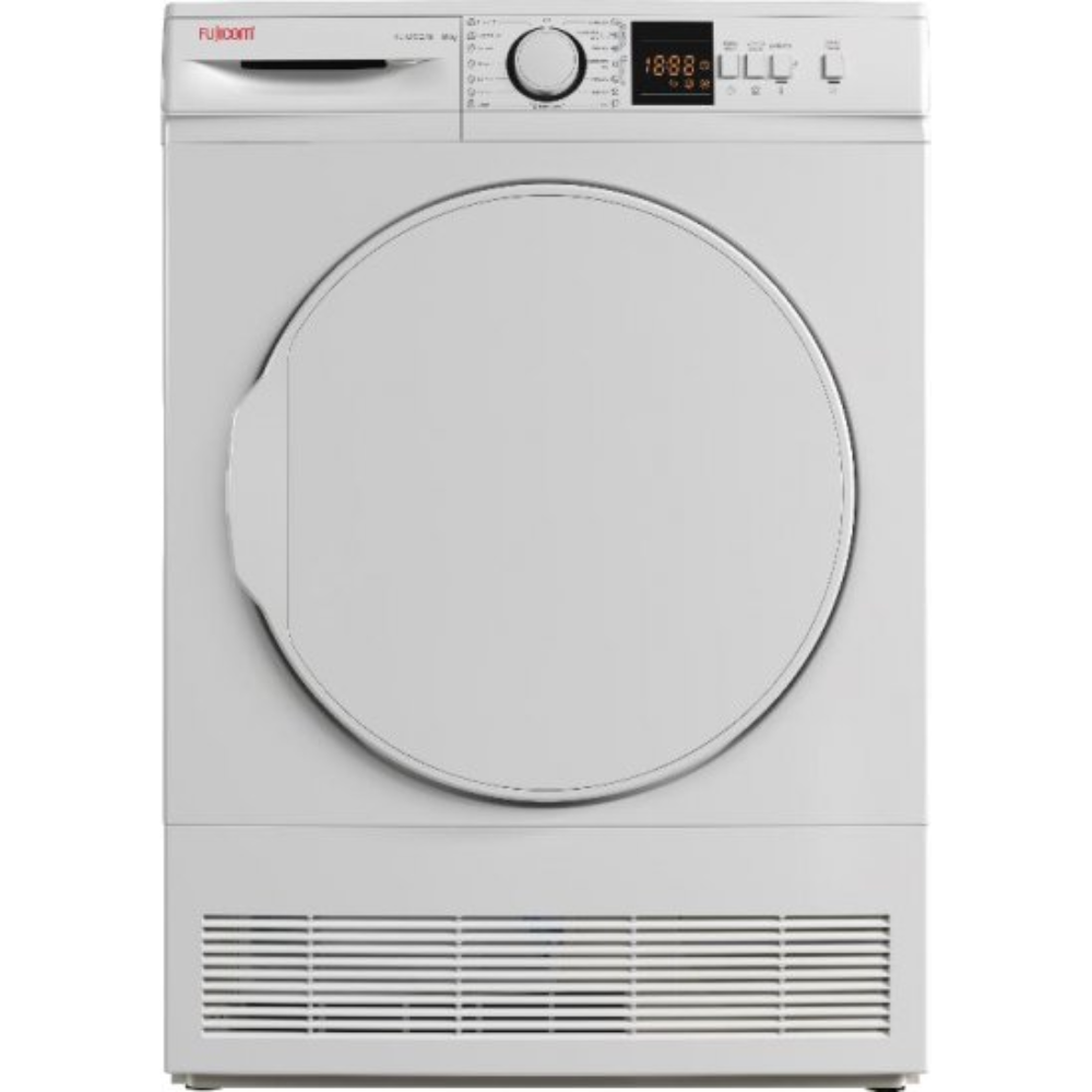 מייבש כביסה פתח חזית 8 ק''ג קונדנסור Fujicom FJ-DC278 2700W - צבע לבן - יבואן רשמי