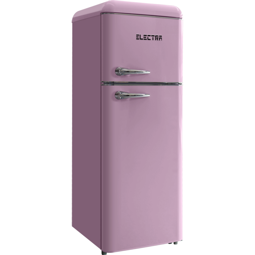 מקרר מקפיא עליון רטרו 208 ליטר Electra ELR210P - גימור ורוד