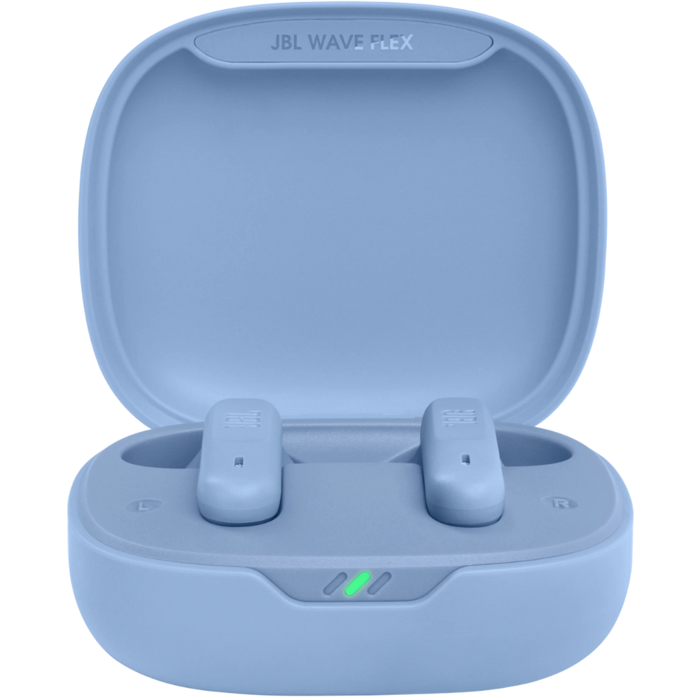 אוזניות אלחוטיות JBL Wave Flex TWS IP54 - צבע כחול שנה אחריות ע"י - יבואן הרשמי