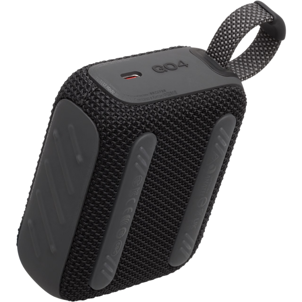 רמקול אלחוטי JBL GO 4 IP67 4.2W - צבע שחור שנה אחריות ע"י - יבואן הרשמי