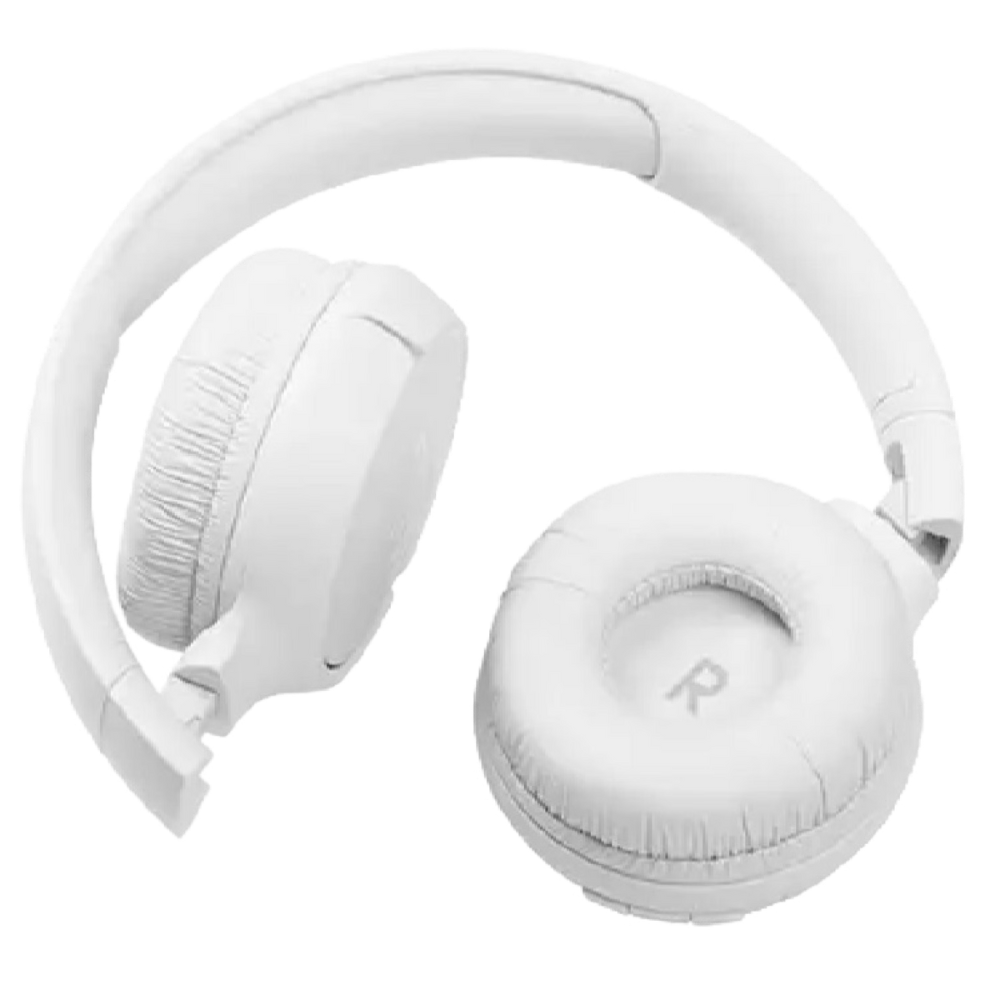 אוזניות קשת אלחוטיות JBL Tune T510BT - צבע לבן שנה אחריות ע"י - יבואן הרשמי