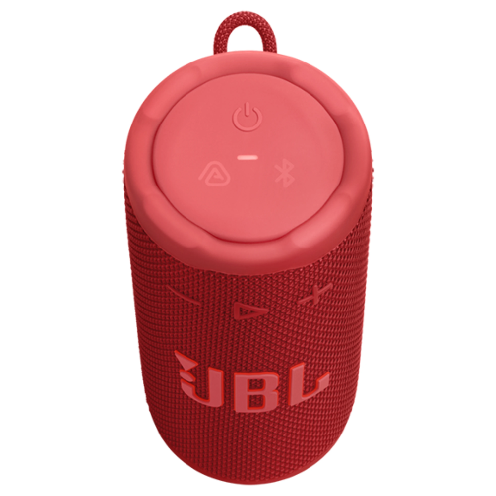 רמקול אלחוטי JBL GRIP IP68 - צבע אדום שנה אחריות ע"י - יבואן הרשמי