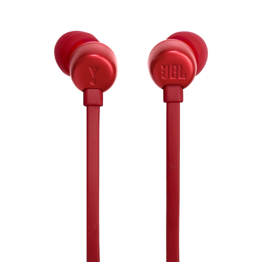אוזניות JBL Tune T310C Type-C - צבע אדום שנה אחריות ע"י - יבואן הרשמי