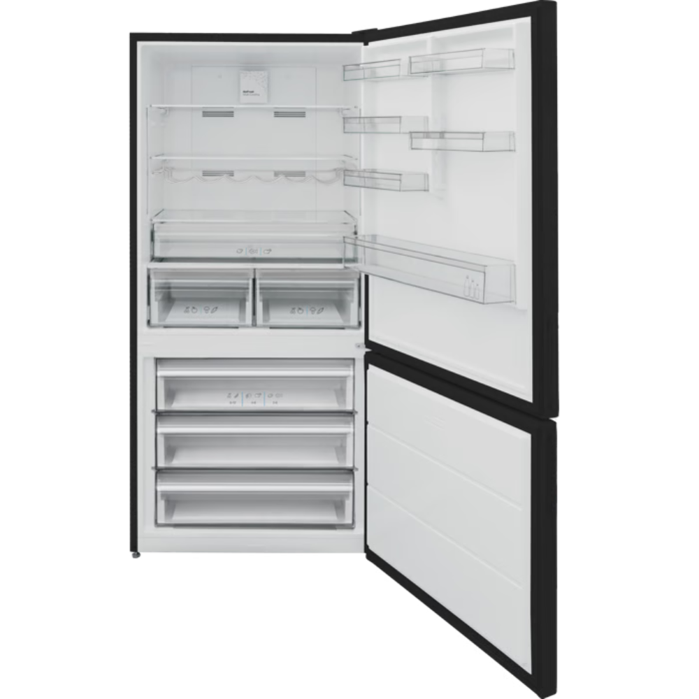 מקרר מקפיא תחתון 588 ליטר נטו Electra EL8753BL - גימור שחור אחריות ע"י - יבואן הרשמי