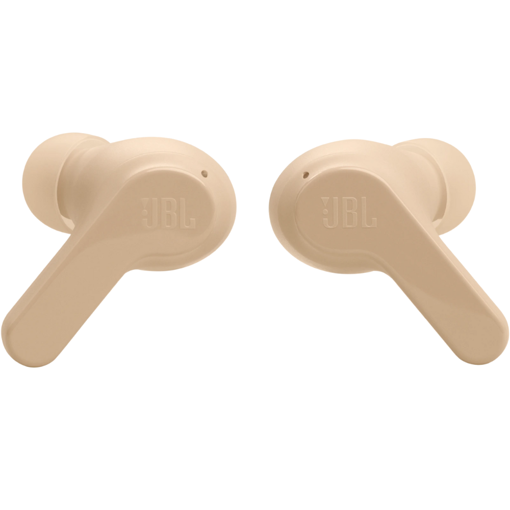 אוזניות אלחוטיות JBL Wave Beam TWS IP54 - צבע קרם שנה אחריות ע"י - יבואן הרשמי