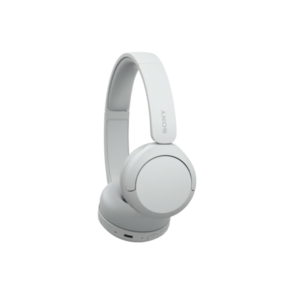 אוזניות אלחוטיות Sony Wh-CH520W BT - צבע לבן שנה אחריות ע"י - יבואן הרשמי