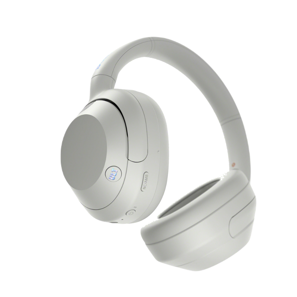 אוזניות אלחוטיות Sony Ult Wear WH-ULT900N ANC - צבע לבן שנה אחריות ע"י - יבואן הרשמי