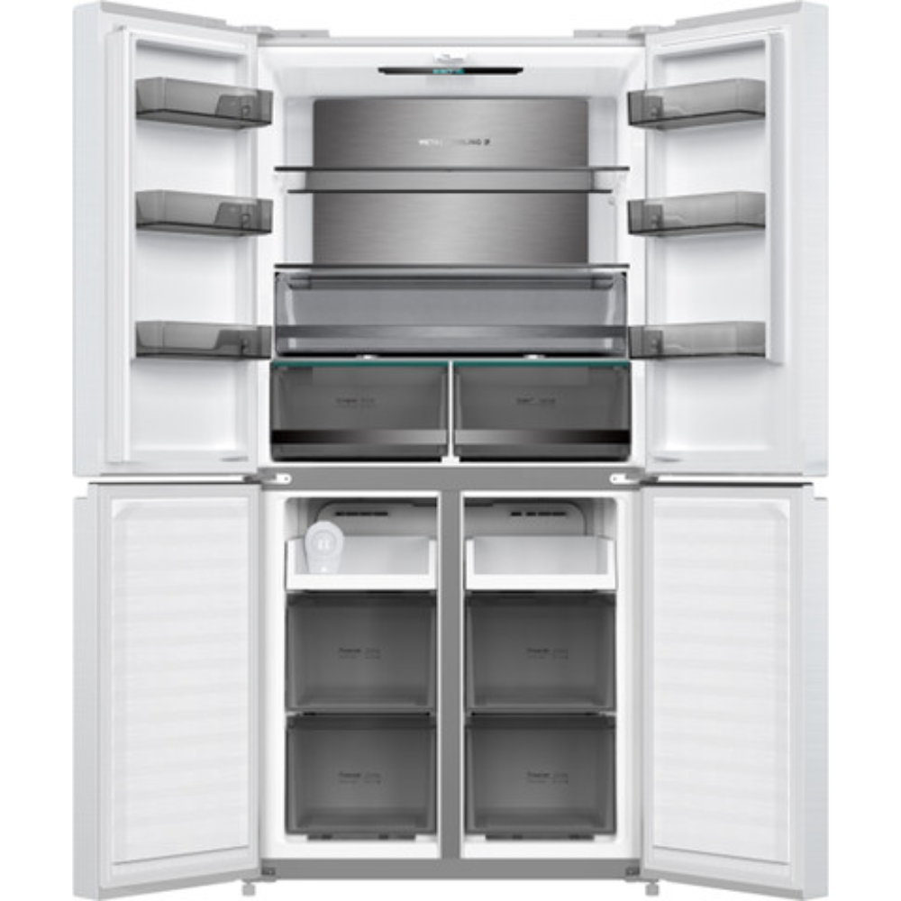 מקרר 4 דלתות ג'נרל דגם GE551SW לבן משי - 503 ליטר - יבואן רשמי