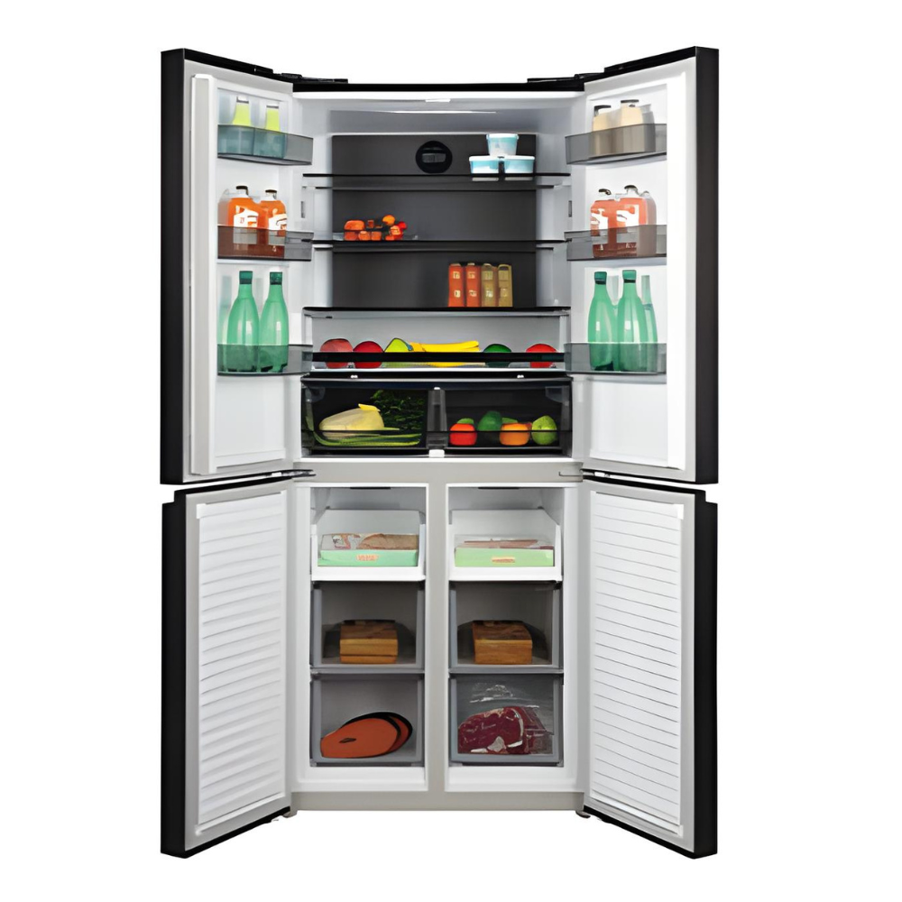 מקרר 4 דלתות General ג’נרל דגם GE470CG זכוכית קרם - יבואן רשמי