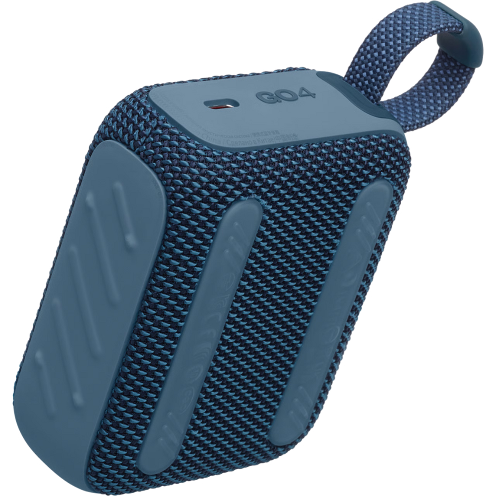 רמקול אלחוטי JBL GO 4 IP67 4.2W - צבע כחול שנה אחריות ע"י - יבואן הרשמי
