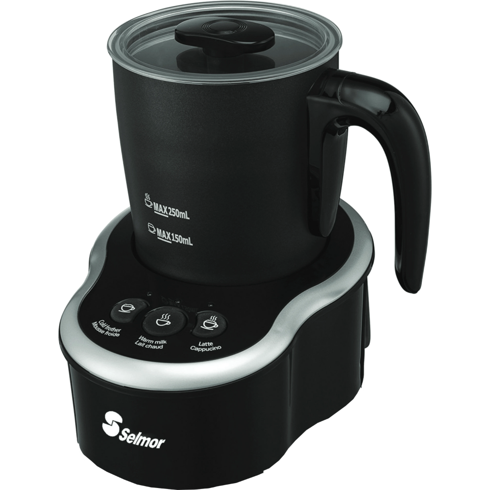 מקציף חלב Selmor SE-974 - בצבע שחור אחריות ע"י - יבואן הרשמי