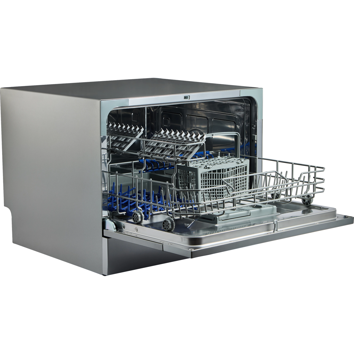 מדיח כלים על השיש 6 מערכות כלים Electra EL100109S - גימור כסוף