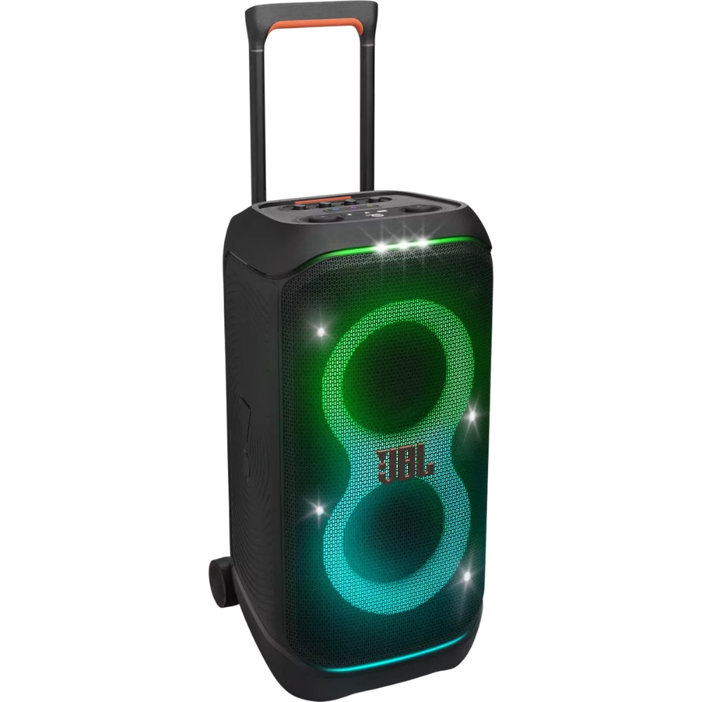 בידורית ניידת JBL PartyBox Stage 320 IPX4 240W -צבע שחור שנה אחריות ע"י - יבואן הרשמי