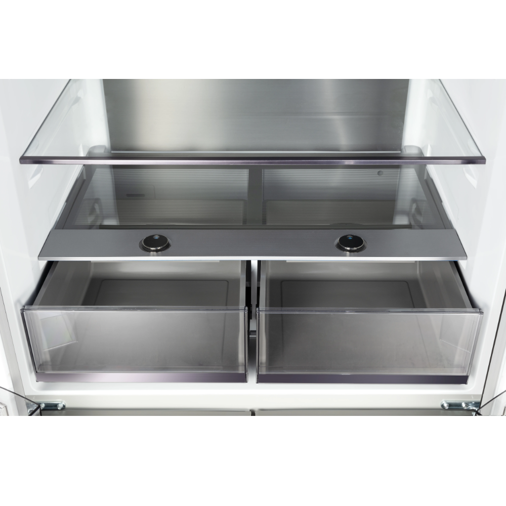 מקרר 4 דלתות ג'נרל דגם GE551BIX שחור מט - יבואן רשמי