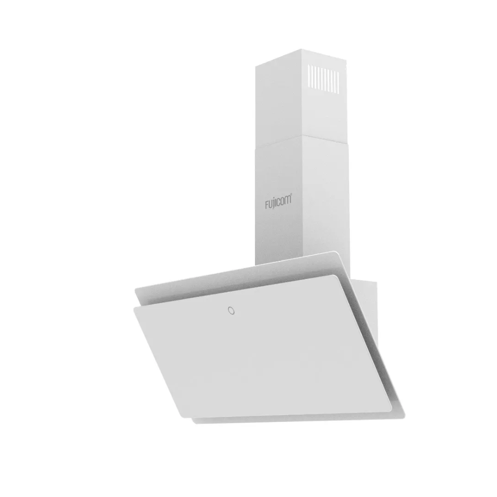 קולט אדים ארובה 90 ס"מ דגם FJ-CHT74W פוג'יקום FUJICOM זכוכית לבנה - יבואן רשמי