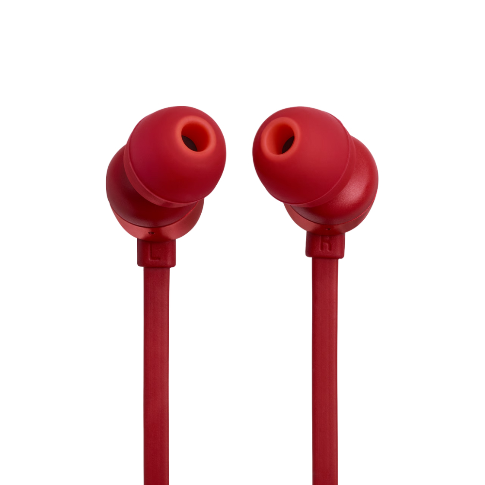 אוזניות JBL Tune T310C Type-C - צבע אדום שנה אחריות ע"י - יבואן הרשמי