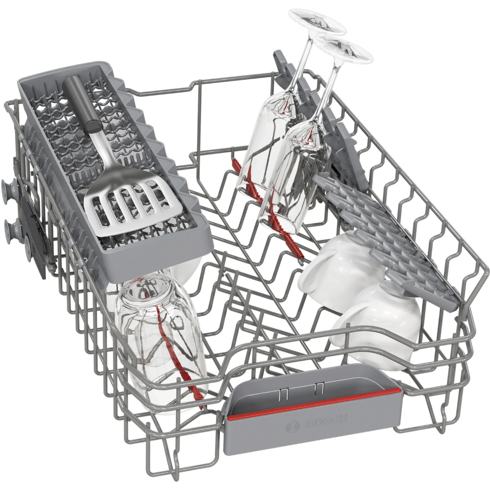 מדיח כלים צר 45 ס"מ 10 מערכות כלים Bosch SPS4HKW49E - צבע לבן , תוצרת פולין