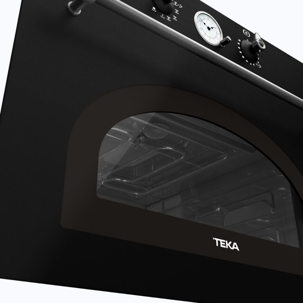 מיקרוגל בילט-אין קומפקטי בעיצוב כפרי TEKA MWR 32 Anthracite Silver - יבואן רשמי