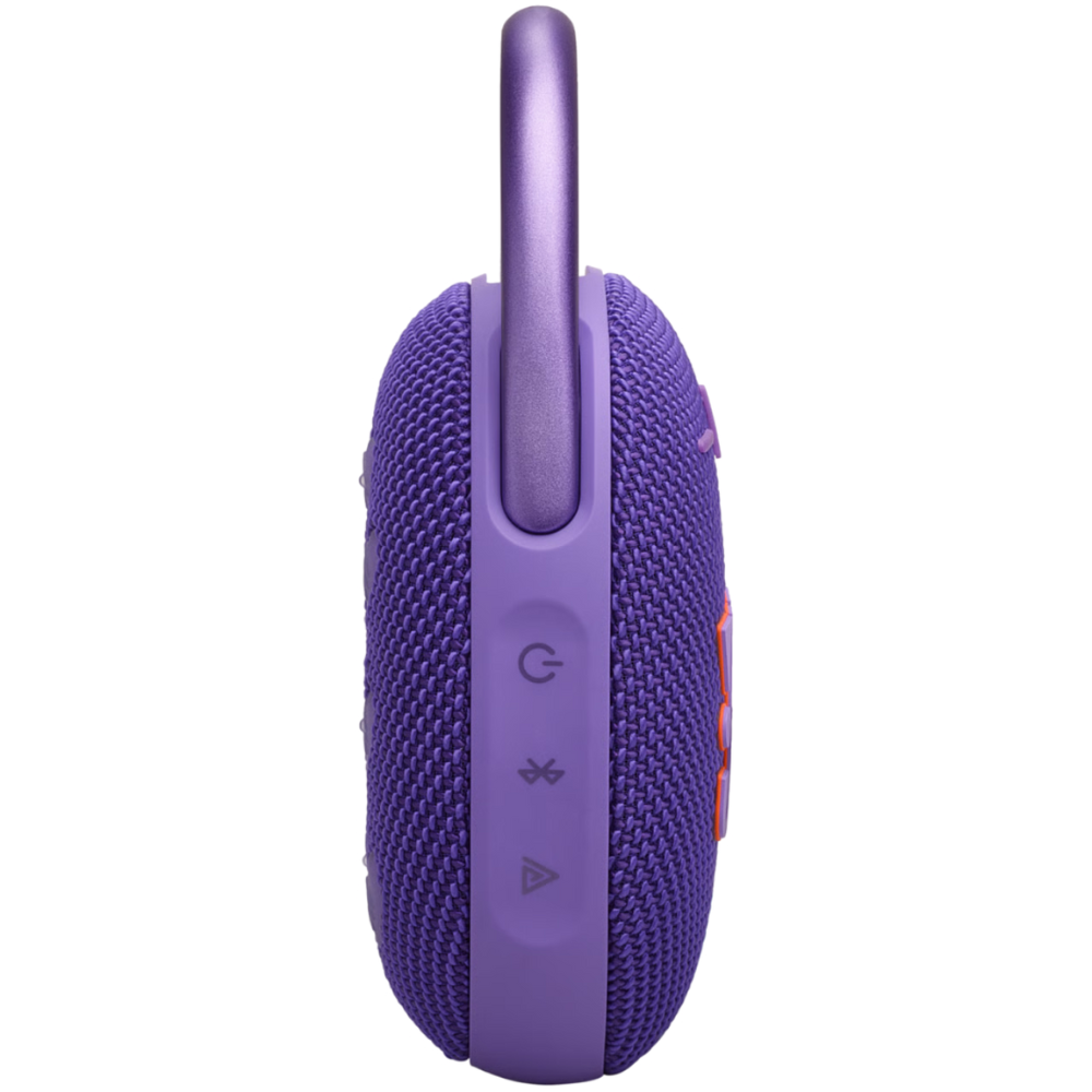 רמקול אלחוטי JBL Clip 5 IP67 7W - צבע סגול שנה אחריות ע"י - יבואן הרשמי